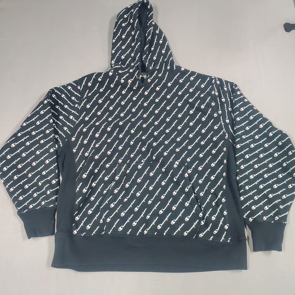 Champion All Over Print Men's Hoodie Size XL